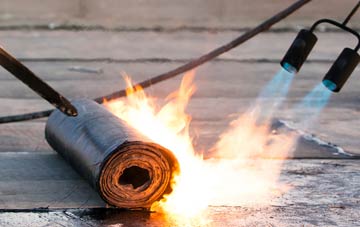 Invernaver asphalt flat roofing repairs